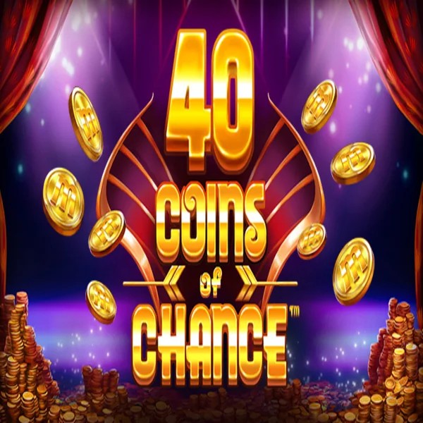 Official Slots logo: 40 Coins of Chance by SYNOT Games at Safe Casino