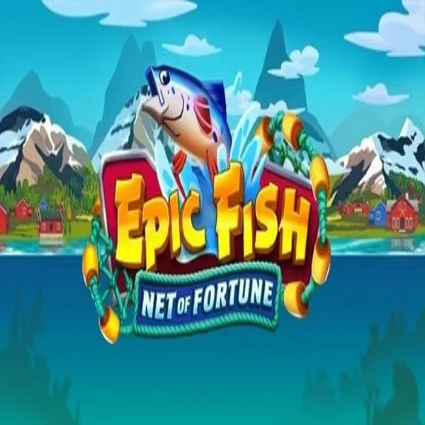 Slots logo of Epic Fish Net of Fortune from Quickspin at Safe Casino