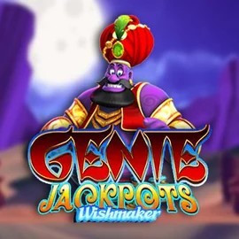 Genie Jackpots Wishmaker online game logo by Blueprint Gaming on safecasinoca.ca