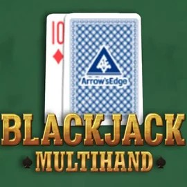 Multihand Blackjack online game logo by Pragmatic Play on safecasinoca.ca