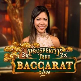 Enjoy Prosperity Tree Baccarat by Evolution – logo hosted on safecasinoca.ca