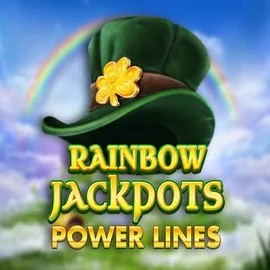 Official Jackpots logo: Rainbow Jackpots Power Lines by Red Tiger Gaming at Safe Casino
