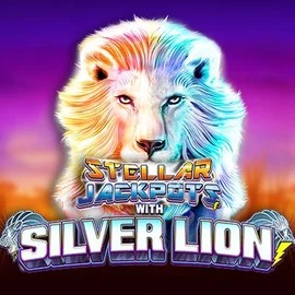 Try Stellar Jackpots with Silver Lion slot by Lightning Box Game on safecasinoca.ca – logo image
